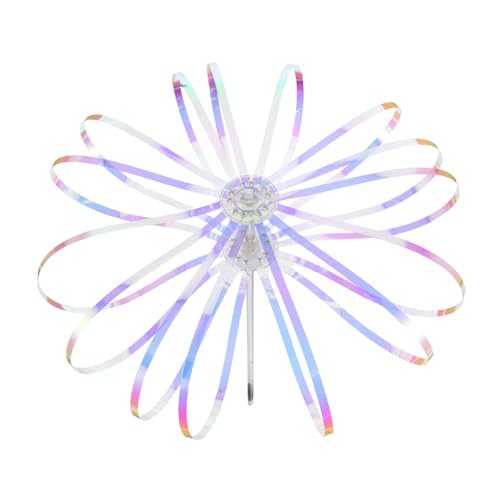 CORHAD Regenbogen twirlstab mit Brillanten Farben und Elegantem Design Interaktives für Bubble Wand Nachahmung Drehbarer Partyspaß für Mädchen und Kleinkinder von CORHAD
