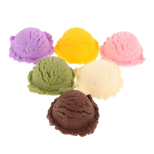 CORHAD Simulation Eiskugeln Teiliges Gefälschtes Dessert Requisiten für Dekoration Realistische Eistüte Modelle Zuhause und Geschäfte Langlebig CORHAD Simulation Eiskugeln Teiliges Gefälschtes Dessert Requisiten für Dekoration Realistische Eistüte Modelle Zuhause und Geschäfte Langlebig von CORHAD
