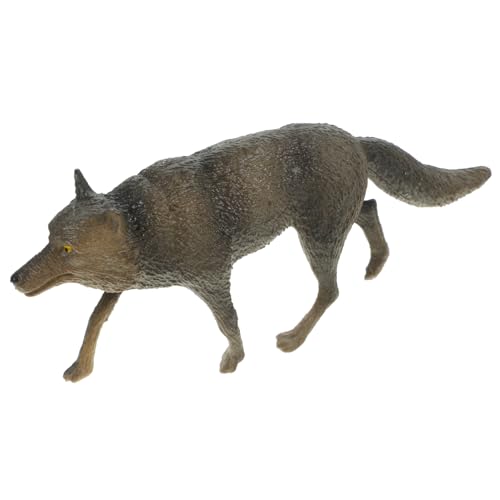 CORHAD Simulation Wolf Figurine aus Robustem Kunststoff Realistisch Gestaltetes Tiermodell Lebensechte Deko für Kinderzimmer und Lernspielzeug Fördert Fantasie und Wissensentwicklung CORHAD Simulation Wolf Figurine aus Robustem Kunststoff Realistisch Gestaltetes Tiermodell Lebensechte Deko für Kinderzimmer und Lernspielzeug Fördert Fantasie und Wissensentwicklung von CORHAD