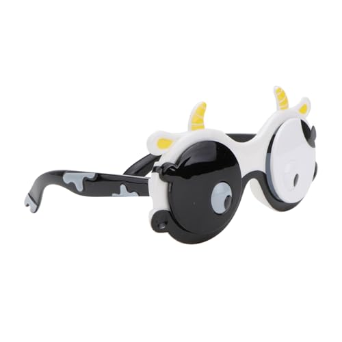 CORHAD Sonnenbrille aus Weichem Niedliches Kuh Design Leichte Partybrille für Jungen und Mädchen Kostüm Accessoire für Karneval Geburtstag Halloween und Festliche Feiern von CORHAD
