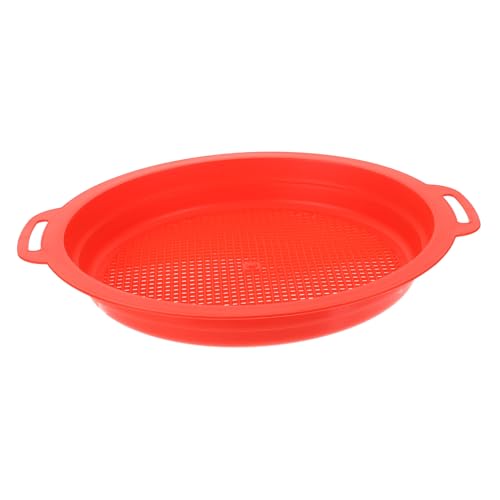 CORHAD Strandsieb Sieb Sandsieb Strand Kinderspielzeug Für Strand Meer Strandspielzeug Filter Strandspielzeug Kind Sommer Kunststoff Rot CORHAD Strandsieb Sieb Sandsieb Strand Kinderspielzeug Für Strand Meer Strandspielzeug Filter Strandspielzeug Kind Sommer Kunststoff Rot von CORHAD