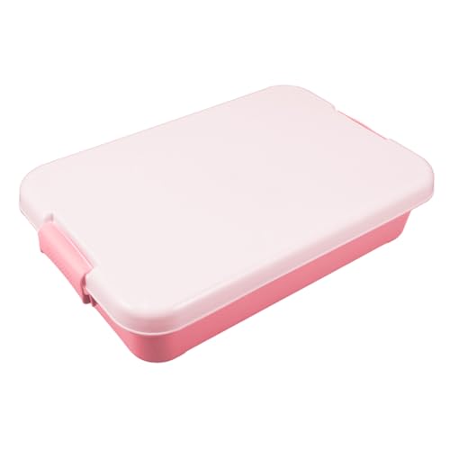 CORHAD Tragbare Sandkastenschale aus Bruchsicherem Kunststoff mit Deckel Große Aufbewahrungsbox für Sandspielzeug Vielseitig für Outdoor Spiel und Kunstbedarf Leicht und Robust in Rosa CORHAD Tragbare Sandkastenschale aus Bruchsicherem Kunststoff mit Deckel Große Aufbewahrungsbox für Sandspielzeug Vielseitig für Outdoor Spiel und Kunstbedarf Leicht und Robust in Rosa von CORHAD