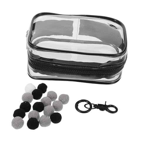 CORHAD Transparente Puppentasche mit Schlüsselanhänger Doppelte Reißverschlussbox aus Verstärktem Tragbarer Organizer für Plüschtiere Sammelfiguren und Kleine Accessoires CORHAD Transparente Puppentasche mit Schlüsselanhänger Doppelte Reißverschlussbox aus Verstärktem Tragbarer Organizer für Plüschtiere Sammelfiguren und Kleine Accessoires von CORHAD