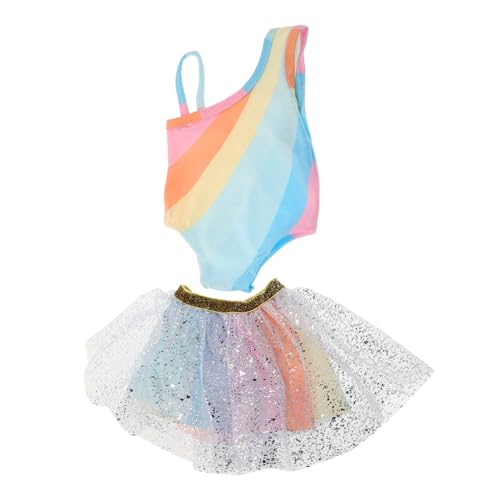 CORHAD Tüllrock für Puppen Glitzernder Ballettröckchen Passgenaues Tanzkleid für Puppen für Rollenspiele und Geschenke Fördert Kreativität und Feinmotorik CORHAD Tüllrock für Puppen Glitzernder Ballettröckchen Passgenaues Tanzkleid für Puppen für Rollenspiele und Geschenke Fördert Kreativität und Feinmotorik von CORHAD
