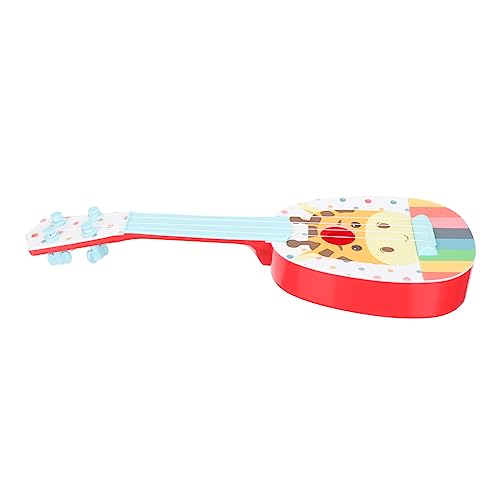 CORHAD Ukulele Spielzeug Für Kinder Gitarrenspielzeug Frühes Musikalisches Lernspielzeug Gitarrenmodell Kunststoff Ukulele Musikinstrument Spielzeug Kinder Spielten Ukulele von CORHAD