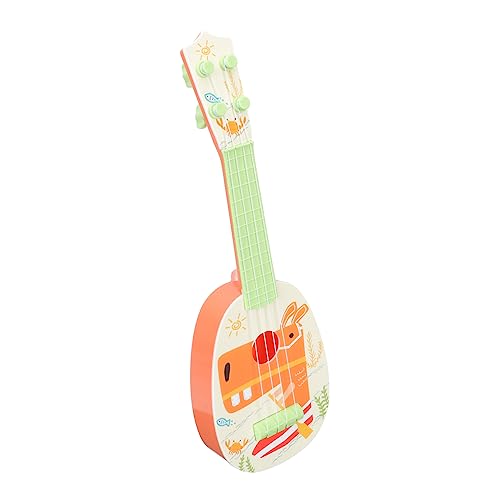 CORHAD Ukulele Spielzeug Mini Ukulele Mini Gitarre Spielzeug Ukulele Spielzeug Simulation Musikinstrument Spielen Nachahmung Gitarre Spielen Kinder Gitarre Spielzeug Mini von CORHAD