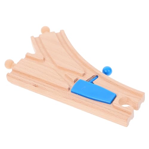CORHAD Verfolgen Sie Veränderung Zug Eisenbahnstrecke verfolgen Bahngleise Holz Eisenbahnspielzeug Schienen Spielzeugeisenbahnteil Züge Modellspielzeug Plastik von CORHAD