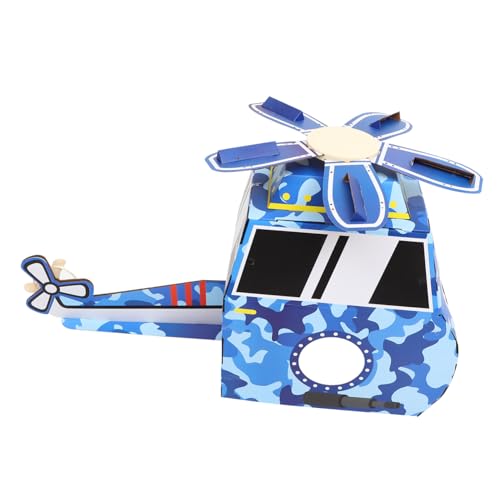 CORHAD Wearable Karton Flugzeug für DIY Kostüm Bastelset Einfach Zusammenzubauen Rollenspiel Geschenk für Eltern-Junge Mädchen-aktivitäten Kreatives Lernspielzeug von CORHAD
