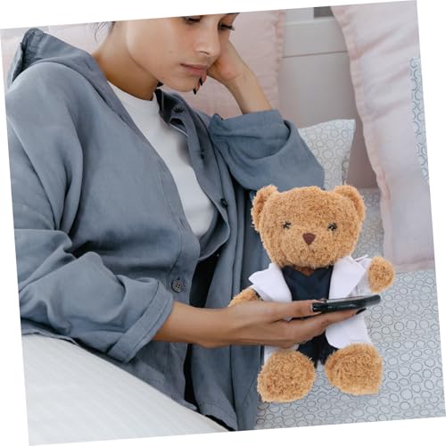 CORHAD Weicher Arztbär Plüschtier Kuscheltier Geschenkidee für Medizinstudenten und Ärzte Sammler Stofftier Niedlicher Arzt Bär als Liebevolles Mitbringsel von CORHAD