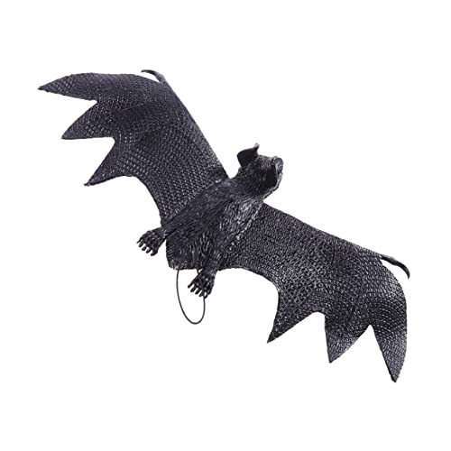 CORHAD leuchtet im Dunkeln unheimlich aussehende Fledermäuse Miniaturdekoration Spielzeug künstliche Fledermaus-Requisite gefälschte Fledermaus-Requisite Halloween Requisiten Lieferungen von CORHAD