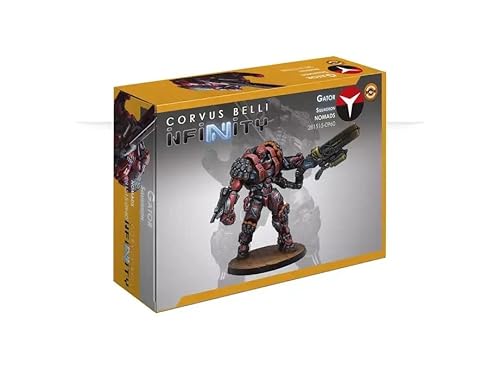 Infinity Miniaturen - Infinity: Nomads: Gator Squadron - Unlackierte Miniatur von Corvus Belli - kompatibel mit Infinity und anderen Tabletop-RPG TTRPG Infinity Miniaturen - Infinity: Nomads: Gator Squadron - Unlackierte Miniatur von Corvus Belli - kompatibel mit Infinity und anderen Tabletop-RPG TTRPG von Corvus Belli