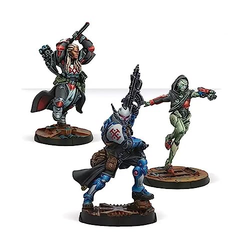 Infinity: Dire Foes Mission Pack 12: Troubled Theft - Unpainted Miniature by Corvus Belli - Kompatibel mit Infinity und anderen Tabletop RPG TTRPG von CORVUS