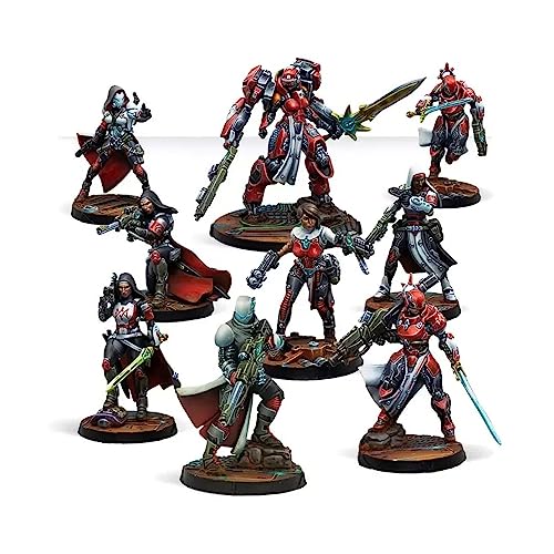 Infinity: Nomads: Bakunin Observance Action Pack - Unpainted Miniature by Corvus Belli - Kompatibel mit Infinity und anderen Tabletop RPG TTRPG von CORVUS