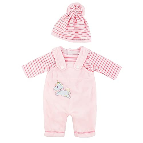 COSDOLL Puppenkleidung für Babypuppen 35-40 cm, Schön Strampler mit Kapuze und Rock für Puppen Mädchen (A, 35-40cm) COSDOLL Puppenkleidung für Babypuppen 35-40 cm, Schön Strampler mit Kapuze und Rock für Puppen Mädchen (A, 35-40cm) von COSDOLL