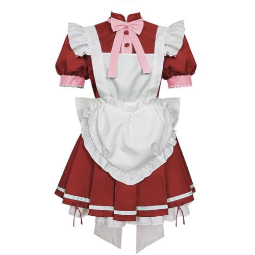 COSDREAMER Japanisches Anime Cosplay Lolita Kostüm Halloween Dienstmädchen Kleid Set für Frauen XS COSDREAMER Japanisches Anime Cosplay Lolita Kostüm Halloween Dienstmädchen Kleid Set für Frauen XS von COSDREAMER