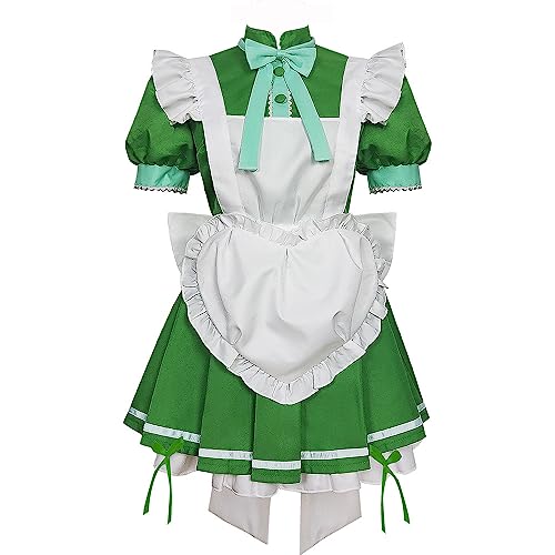 COSDREAMER Japanisches Anime Cosplay Lolita Kostüm Halloween Dienstmädchen Kleid Set für Frauen XS COSDREAMER Japanisches Anime Cosplay Lolita Kostüm Halloween Dienstmädchen Kleid Set für Frauen XS von COSDREAMER