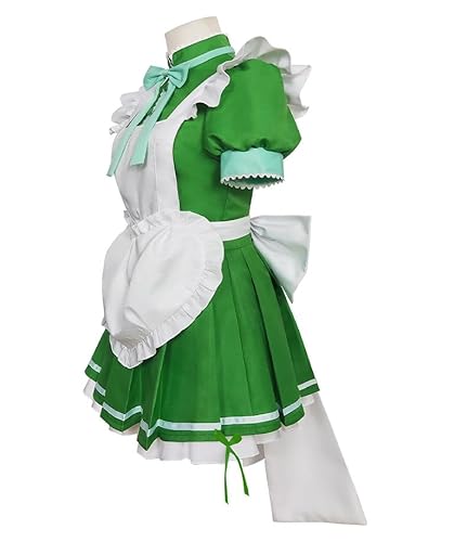 COSDREAMER Japanisches Anime Cosplay Lolita Kostüm Halloween Dienstmädchen Kleid Set für Frauen von COSDREAMER