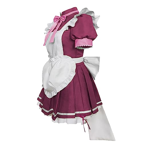 COSDREAMER Japanisches Anime Cosplay Lolita Kostüm Halloween Dienstmädchen Kleid Set für Frauen von COSDREAMER