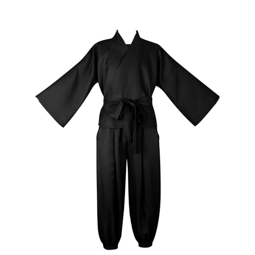 COSDREAMER Japanisches Ninja-Taro-Kostüm, Unisex, Anime-Kimono, Halloween, Cosplay, Uniform, 5-teiliges Set COSDREAMER Japanisches Ninja-Taro-Kostüm, Unisex, Anime-Kimono, Halloween, Cosplay, Uniform, 5-teiliges Set von COSDREAMER