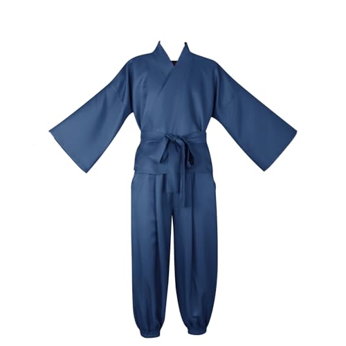 COSDREAMER Japanisches Ninja-Taro-Kostüm, Unisex, Anime-Kimono, Halloween, Cosplay, Uniform, 5-teiliges Set COSDREAMER Japanisches Ninja-Taro-Kostüm, Unisex, Anime-Kimono, Halloween, Cosplay, Uniform, 5-teiliges Set von COSDREAMER