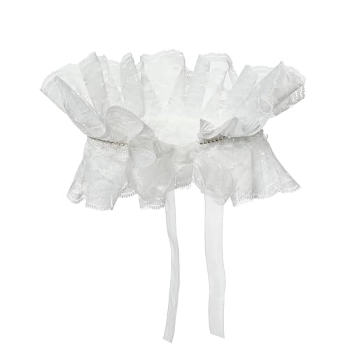 COSDREAMER Renaissance Ruff Kragen Hals Rüschen Viktorianisches Elisabethanisches Kostüm, N, Einheitsgröße COSDREAMER Renaissance Ruff Kragen Hals Rüschen Viktorianisches Elisabethanisches Kostüm, N, Einheitsgröße von COSDREAMER
