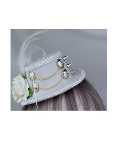 COSDREAMER Vintage Lolita Mini Zylinder Steampunk Prinz Gay Haarspange Kopfbedeckung Zubehör von COSDREAMER