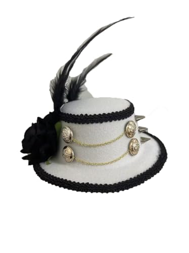 COSDREAMER Vintage Lolita Mini Zylinder Steampunk Prinz Gay Haarspange Kopfbedeckung Zubehör von COSDREAMER