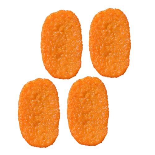 4 Stück Simulierte Gebratene Hühnersteaks Künstliche Lebensmittelmodelle Simulationslebensmittelmodelle Lebensechte Lebensmittel Requisiten Simulation Von Frittierten COSMEVIVI 4 Stück Simulierte Gebratene Hühnersteaks Künstliche Lebensmittelmodelle Simulationslebensmittelmodelle Lebensechte Lebensmittel Requisiten Simulation Von Frittierten COSMEVIVI von COSMEVIVI