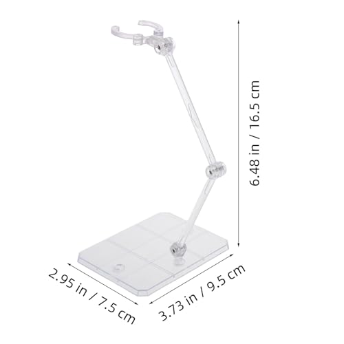 COSMEVIVI 1 Satz Displayhalter für Figuren mit Energiegeladenem für Modelle Ständer für Miniaturfiguren und Sammlerstücke für Kreative Präsentationen und Enthusiasten von COSMEVIVI