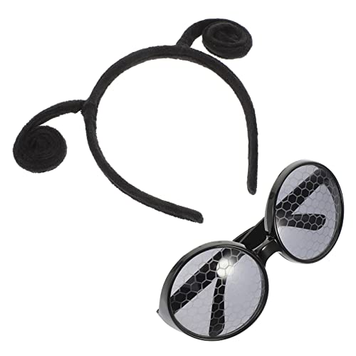 COSMEVIVI Antennen Stirnband Haarband Antennen Stirnband Antennenstirnband Boer Kopfschmuck Mädchen Haarreifen von COSMEVIVI