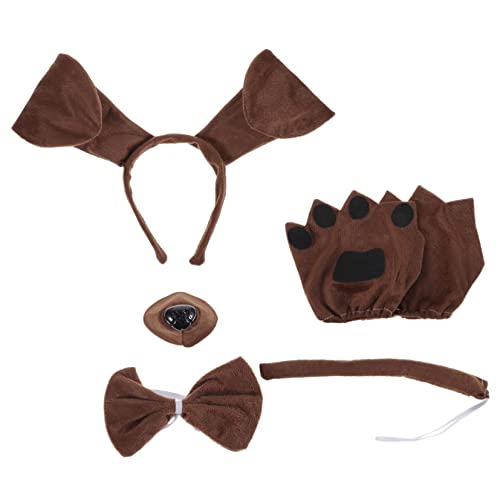 COSMEVIVI 1 Set Dekoratives Hundekostüm Party Hundekostüm Hundekostüm Partys Tierkostüm Kinder Hundekostüm Bezauberndes Kinderkostüm Cosplay Kinderkostüm Bezauberndes Tierkostüm von COSMEVIVI