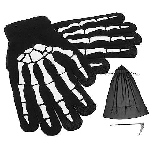COSMEVIVI Halloween-umhang-kostümset Für Erwachsene Schwarzer Umhang Handschuhe Requisite Kostümzubehör Für Erwachsene Jungen Und Mädchen Frauen Und Männer COSMEVIVI Halloween-umhang-kostümset Für Erwachsene Schwarzer Umhang Handschuhe Requisite Kostümzubehör Für Erwachsene Jungen Und Mädchen Frauen Und Männer von COSMEVIVI
