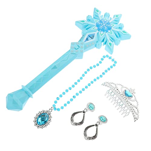 COSMEVIVI 1 Set Schmuckset Prinzessin Cosplay Kostüm Bühnenauftritt Fee Feenstab Spielzeug Mädchen Kostümzubehör Glitzer Prinzessin Zauberstab Schneeflocke Feenstab Zauberstab COSMEVIVI 1 Set Schmuckset Prinzessin Cosplay Kostüm Bühnenauftritt Fee Feenstab Spielzeug Mädchen Kostümzubehör Glitzer Prinzessin Zauberstab Schneeflocke Feenstab Zauberstab von COSMEVIVI