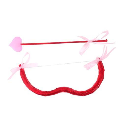 COSMEVIVI 1 Set Valentinstag Kostüm Set Mini Bogen Cosplay Requisite Für Romantische Party Und Cosplay Für Halloween Foto Requisiten COSMEVIVI 1 Set Valentinstag Kostüm Set Mini Bogen Cosplay Requisite Für Romantische Party Und Cosplay Für Halloween Foto Requisiten von COSMEVIVI