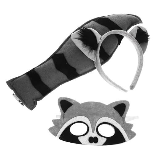 COSMEVIVI 1 Set Waschbär Kostü Zubehör Waschbär Kopfbedeckung Maske Und Für Karneval Halloween Und Kostü Partys Tierkostü Accessoires Für Und Erwachsene COSMEVIVI 1 Set Waschbär Kostü Zubehör Waschbär Kopfbedeckung Maske Und Für Karneval Halloween Und Kostü Partys Tierkostü Accessoires Für Und Erwachsene von COSMEVIVI