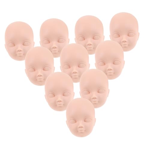 COSMEVIVI 10 Stück Anziehpuppenköpfe, Puppenköpfe, Mini Köpfe Zum Basteln, Praktischer Puppenkopf, DIY Puppe, Kleine Köpfe, DIY Material, Puppenteile, Spielzeugzubehör Für Kinder, COSMEVIVI 10 Stück Anziehpuppenköpfe, Puppenköpfe, Mini Köpfe Zum Basteln, Praktischer Puppenkopf, DIY Puppe, Kleine Köpfe, DIY Material, Puppenteile, Spielzeugzubehör Für Kinder, von COSMEVIVI