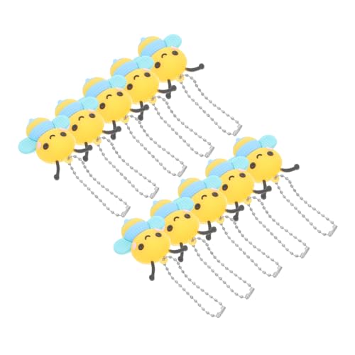 COSMEVIVI 10 Stück Biene Schlüsselanhänger Hängende Biene Pvc Biene Schmücken Pvc Biene Schlüsselanhänger Charms Schultasche Anhänger Pvc Biene Anhänger Pvc Schlüsselanhänger Charms COSMEVIVI 10 Stück Biene Schlüsselanhänger Hängende Biene Pvc Biene Schmücken Pvc Biene Schlüsselanhänger Charms Schultasche Anhänger Pvc Biene Anhänger Pvc Schlüsselanhänger Charms von COSMEVIVI