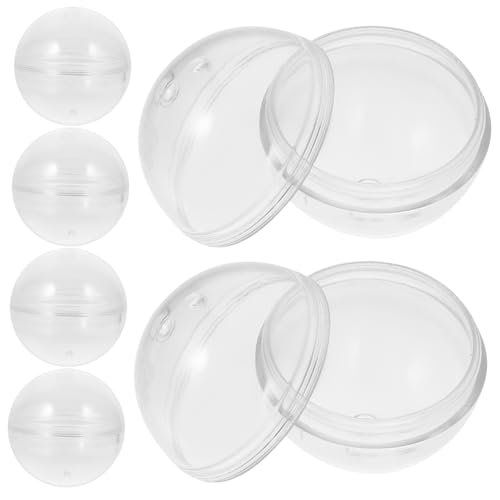 COSMEVIVI 10 Stück Gacha Muschel, Ballautomat, Befüllbare Bälle, Plastikball, Dekoration, , Verpackungsball, Befüllbare Ostereier, Plastikverpackungsball, Befüllbare Kapseln, von COSMEVIVI