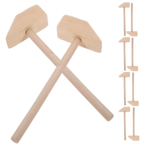 COSMEVIVI 10 Stück Holzhammer, Spielzeug, Minihämmer Für Kinder, Spielhammer, Holzhammer, Kleiner Schlaghammer, Tragbare Minihämmer, Hammer Requisiten, Hammer, Spielzeug, Holzhämmer, COSMEVIVI 10 Stück Holzhammer, Spielzeug, Minihämmer Für Kinder, Spielhammer, Holzhammer, Kleiner Schlaghammer, Tragbare Minihämmer, Hammer Requisiten, Hammer, Spielzeug, Holzhämmer, von COSMEVIVI