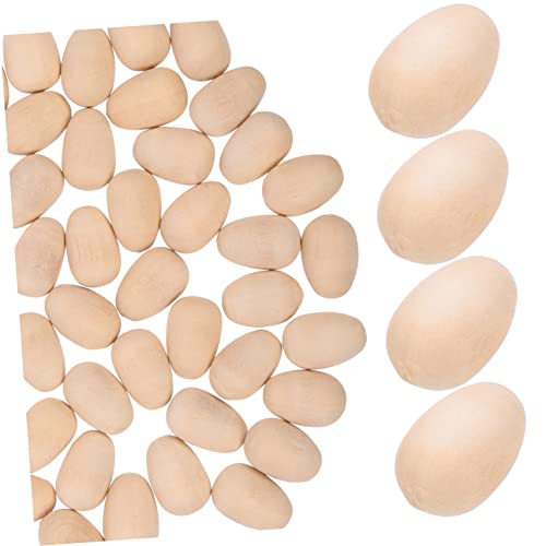 COSMEVIVI 100 Stück Holz Imitationseier, Ostereier Zum Bemalen, Gefälschte Eier, Ostern Zum Basteln, Ostereier Dekorieren, Osterbasteln, Erwachsene, Weiße Eier, Dekorationsspielzeug Für COSMEVIVI 100 Stück Holz Imitationseier, Ostereier Zum Bemalen, Gefälschte Eier, Ostern Zum Basteln, Ostereier Dekorieren, Osterbasteln, Erwachsene, Weiße Eier, Dekorationsspielzeug Für von COSMEVIVI