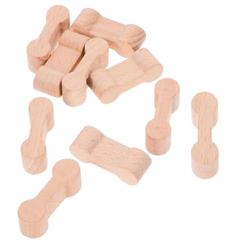 COSMEVIVI 10Stücke Holzschienen Verbindungsstücke Zugschnallen im Hundeknochen Design Langlebiges Eisenbahnzubehör für Kreative Spielstunden für Modelleisenbahnen COSMEVIVI 10Stücke Holzschienen Verbindungsstücke Zugschnallen im Hundeknochen Design Langlebiges Eisenbahnzubehör für Kreative Spielstunden für Modelleisenbahnen von COSMEVIVI