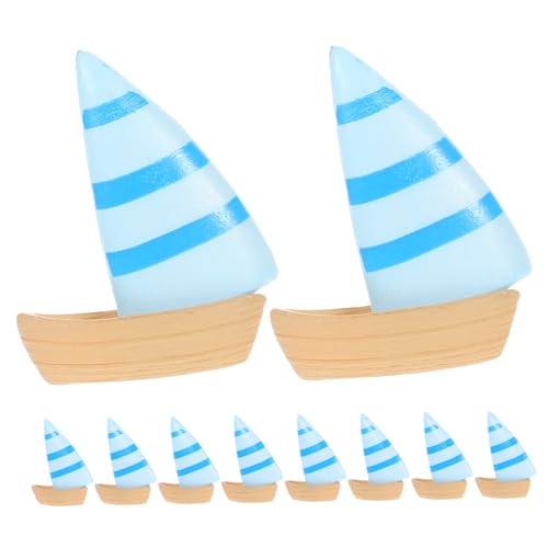 COSMEVIVI 10Stücke Segelboot Dekorationsfigur Kompakte Mikrolandschaft für Garten und Hausdekoration Robustes Material Farbige Segelboote für Kreative Designs COSMEVIVI 10Stücke Segelboot Dekorationsfigur Kompakte Mikrolandschaft für Garten und Hausdekoration Robustes Material Farbige Segelboote für Kreative Designs von COSMEVIVI