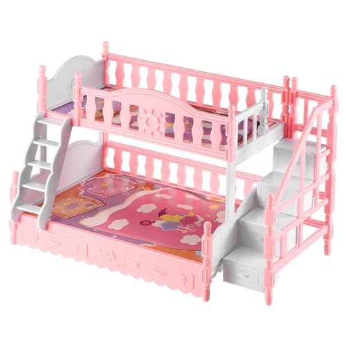 COSMEVIVI Etagenbett Für Puppenhaus: Minimöbel Im Maßstab 1:12 Leichtes Miniatur-etagenbettmodell Zum Spielen Mit Puppen COSMEVIVI Etagenbett Für Puppenhaus: Minimöbel Im Maßstab 1:12 Leichtes Miniatur-etagenbettmodell Zum Spielen Mit Puppen von COSMEVIVI