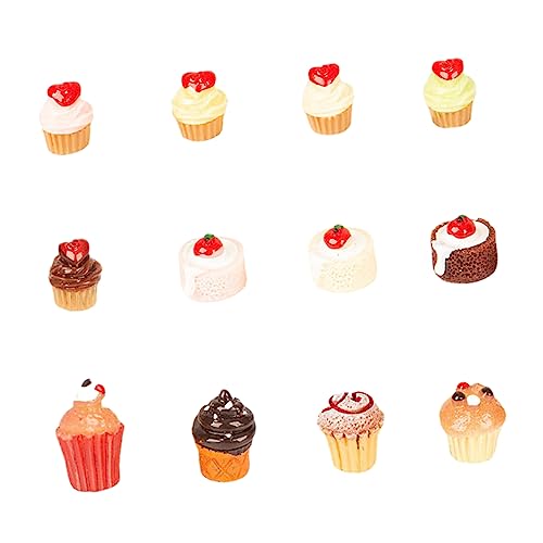 COSMEVIVI 12 Stück Simulationskuchen, Mini Gefälschte Kuchen, Gefälschtes Lebensmittelspielzeug, Künstliche Kuchen Für Ausstellungsspielzeug, Küchenlebensmittel, Gefälschtes Mini Dessert, COSMEVIVI 12 Stück Simulationskuchen, Mini Gefälschte Kuchen, Gefälschtes Lebensmittelspielzeug, Künstliche Kuchen Für Ausstellungsspielzeug, Küchenlebensmittel, Gefälschtes Mini Dessert, von COSMEVIVI