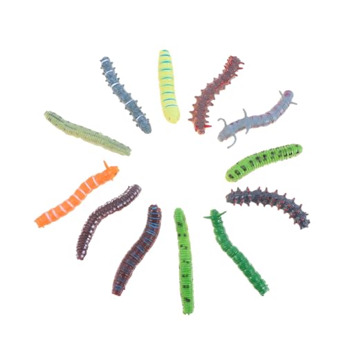 COSMEVIVI 12 Stück Teiliges Realistische Raupen Prank Toys Lustige Fake Insekten für Garten Dekoration und Partyspaß Vielseitige Streiche und Kreative Spielideen Zufällige Zufällige Farbe COSMEVIVI 12 Stück Teiliges Realistische Raupen Prank Toys Lustige Fake Insekten für Garten Dekoration und Partyspaß Vielseitige Streiche und Kreative Spielideen Zufällige Zufällige Farbe von COSMEVIVI