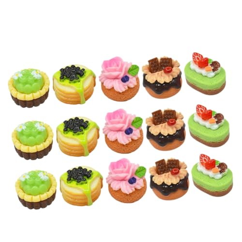 COSMEVIVI 15 Stück Simulierter Obstkuchen, Zarte Kuchenmodelle, Kuchendekoration, Realistischer Kleiner Kuchen, Gefälschte Kuchen, Künstliche Dessertdekoration, Kuchen, Dessertmodell, COSMEVIVI 15 Stück Simulierter Obstkuchen, Zarte Kuchenmodelle, Kuchendekoration, Realistischer Kleiner Kuchen, Gefälschte Kuchen, Künstliche Dessertdekoration, Kuchen, Dessertmodell, von COSMEVIVI