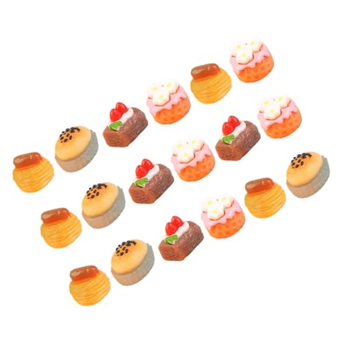 COSMEVIVI 18 Stück Mini Kuchen, Miniatur Dessertkuchen, Gefälschter Kuchen, Ornament, Dekorative Gefälschte Lebensmittel Requisite, Mini Kuchenmodell, Gefälschtes Küchenspielzeug, COSMEVIVI 18 Stück Mini Kuchen, Miniatur Dessertkuchen, Gefälschter Kuchen, Ornament, Dekorative Gefälschte Lebensmittel Requisite, Mini Kuchenmodell, Gefälschtes Küchenspielzeug, von COSMEVIVI