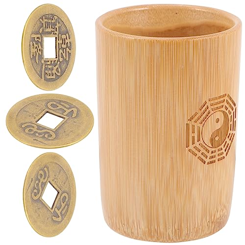 COSMEVIVI 1Satz mit Ching Münzen Traditionelles Chinesisches Wahrsagespiel für Feng Shui und Spirituelle Beratung Kompakt für Zuhause COSMEVIVI 1Satz mit Ching Münzen Traditionelles Chinesisches Wahrsagespiel für Feng Shui und Spirituelle Beratung Kompakt für Zuhause von COSMEVIVI