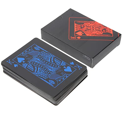 COSMEVIVI 2 Boxen wasserdichte Spielkarten Kartenspiele Partygeschenk Tischkarten Brettspiele Karten Spielkarten Unterhaltungskarten Gaming Karten Spiel Partygeschenke Rechteckige Karten von COSMEVIVI
