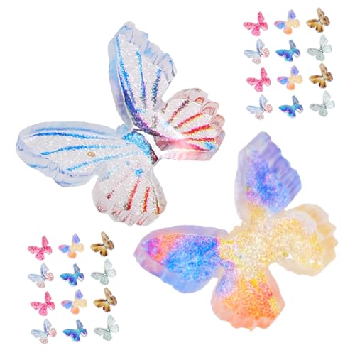 COSMEVIVI 2 Schachteln Mikro Schmetterlinge Aus Kunstharz, Modell Schmetterlinge, Verzierungen, Rasen Schmetterlinge, Landschaftsornament, Schmetterlings Dekorationen, Puppenhaus Zubehör, COSMEVIVI 2 Schachteln Mikro Schmetterlinge Aus Kunstharz, Modell Schmetterlinge, Verzierungen, Rasen Schmetterlinge, Landschaftsornament, Schmetterlings Dekorationen, Puppenhaus Zubehör, von COSMEVIVI